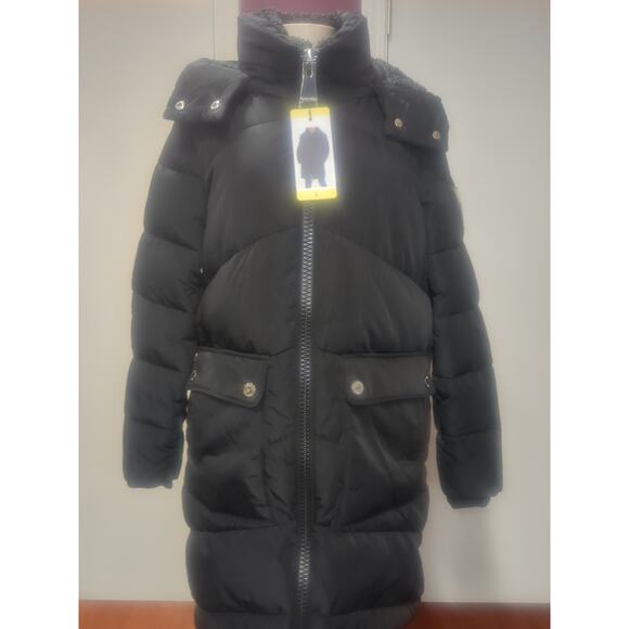 Calvin Klein Long Woman Jacket Size S Hat Remover - Picture 1 of 9